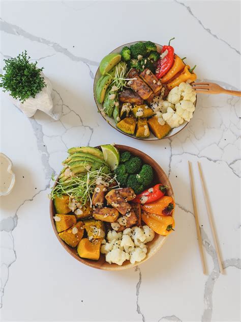 Tofu Buddha Bowl Chloe Ting Recipes