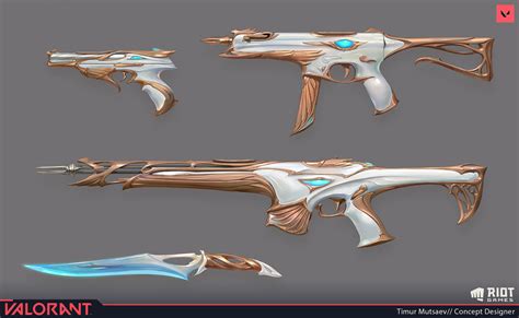 Valorant Gun Concept Art