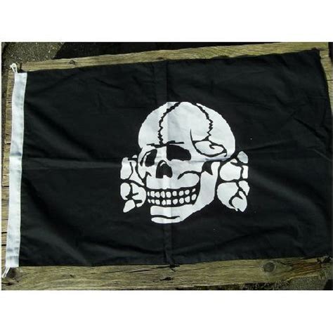 Deaths Head Totenkopf SS Flag - Relics Replica Weapons