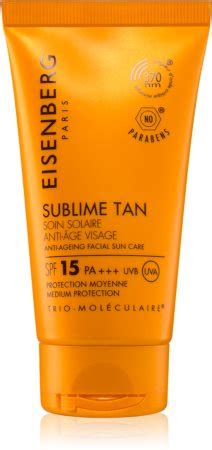 Eisenberg Sublime Tan Soin Solaire Anti Âge Visage crème solaire visage