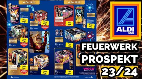 Aldi S D Feuerwerk Prospekt Aldi Vuurwerk Folder