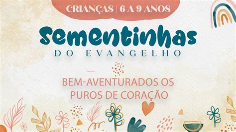 Epis Dio Bem Aventurados Os Os Puros De Cora O Evangeliza O De