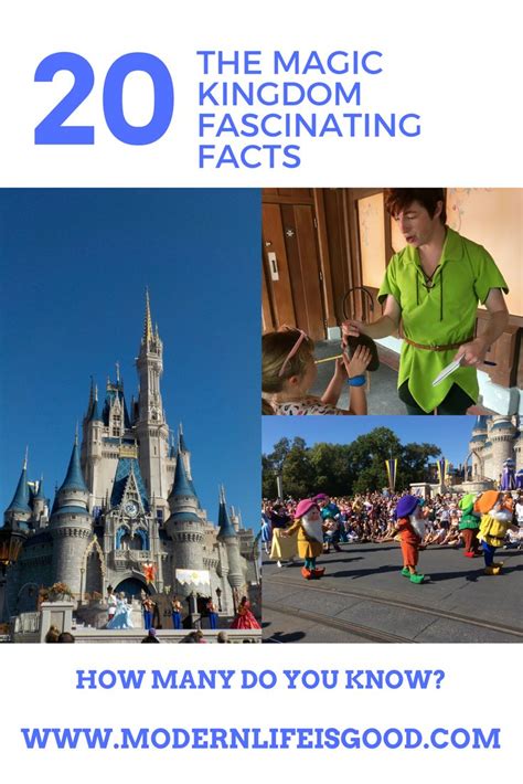 The Magic Kingdom Fascinating Facts Modern Life Is Good Disney