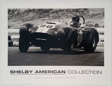 Shelby American Collection Ken Miles, Cobra Roadster CSX 2431, 1965 ...