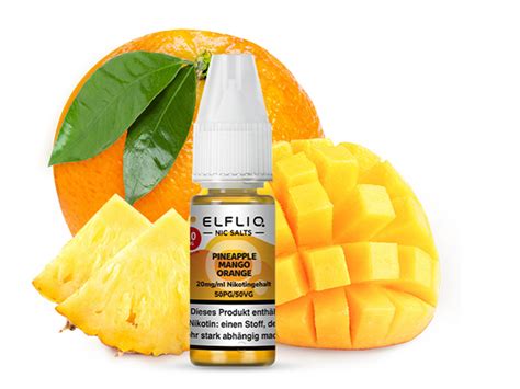 Elfbar Elfliq Pineapple Mango Orange Ananas Mango Orange Liqu