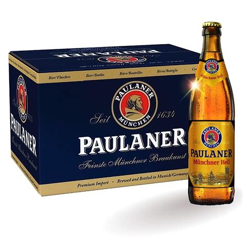 Cerveza Paulaner Munchner Hell 20 Botellas 500 Ml Cu Paulaner Paulaner