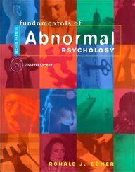 Fundamentals Of Abnormal Psychology Comer Amazon