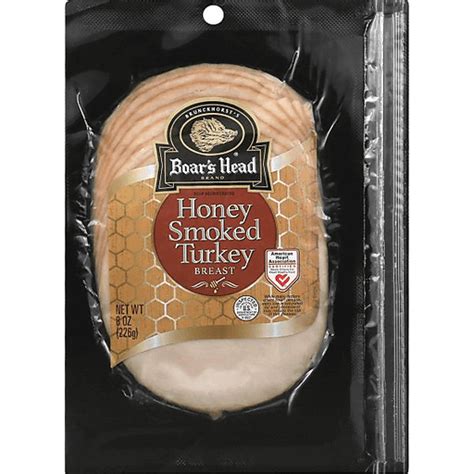 Boars Head Smoked Honey Turkey Breast 8 Oz Pavo Selectos