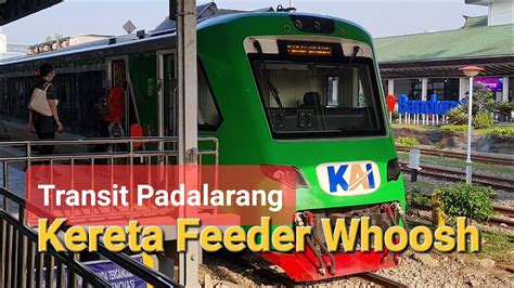 KA Feeder KCIC Bandung Padalarang Naik Kereta Cepat Whoosh YouTube