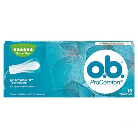 O B Tampons Procomfort Super Plus 16 St Kaufland De