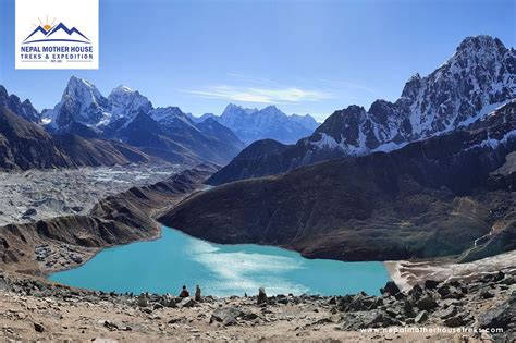 Tranquil Gokyo Lake View From Most Popular Viewpoint Gokyo Ri An