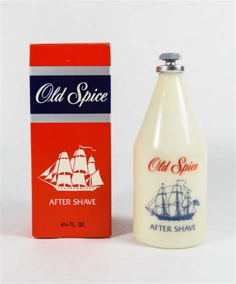 Vtg Old Spice Glass Bottle After Shave 4 14 Fl Oz Boxed New Old