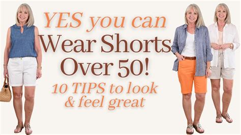 10 Tips For Wearing Shorts Over 50 YouTube