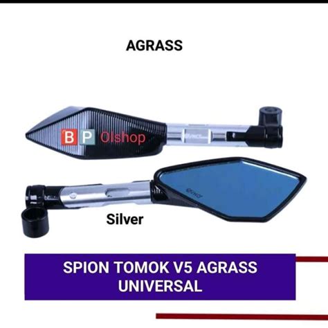 Jual Spion Tomok Model V Kaca Besar Merk Agras Full Cnc Di Seller