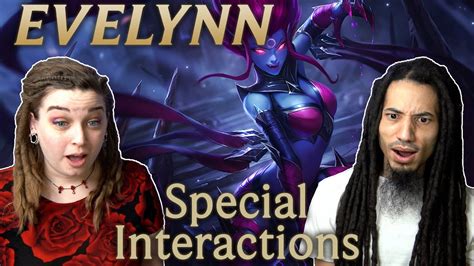 Arcane Fans React To Evelynn Special Interactions League Of Legends