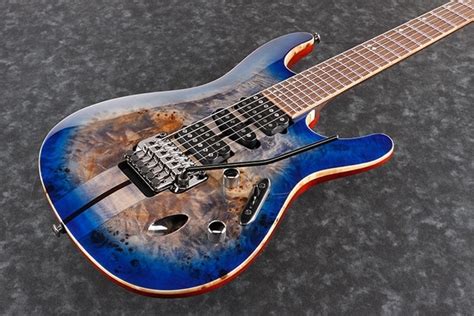 GUITARRA IBANEZ S 1070PBZ CLB CERULEAN BLUE BURST GUITARRA IBANEZ S