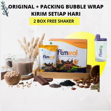 Jual FLIMEAL 1 BOX Isi 12 Sachet Flimeal Flimty Meal Original By Flimty