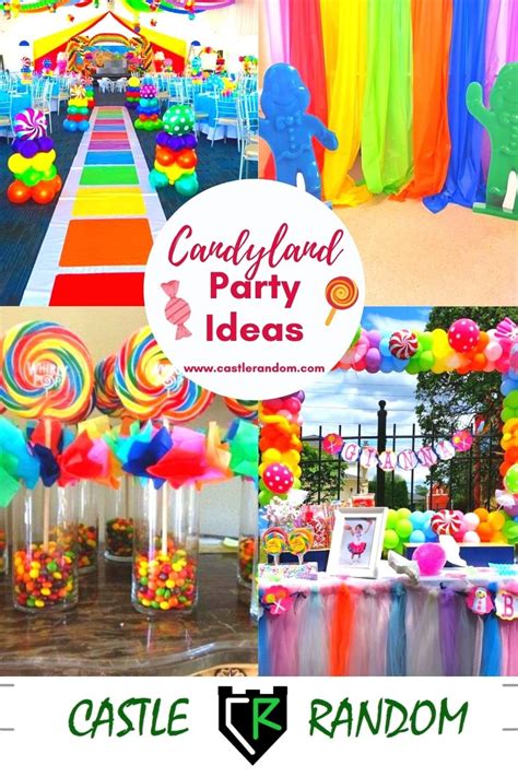 Candyland Birthday Party Ideas Castle Random