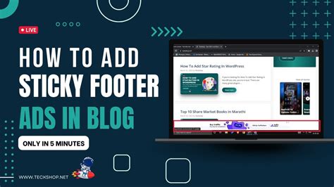 Footer Sticky Ads How To Add Footer Sticky Ads In Wordpress Without