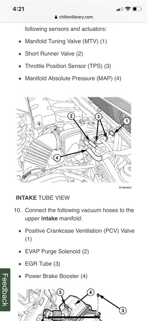 PCV Valve Location DodgeForum