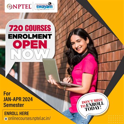 NPTEL IIT Madras Invites Applications For 720 Great Courses