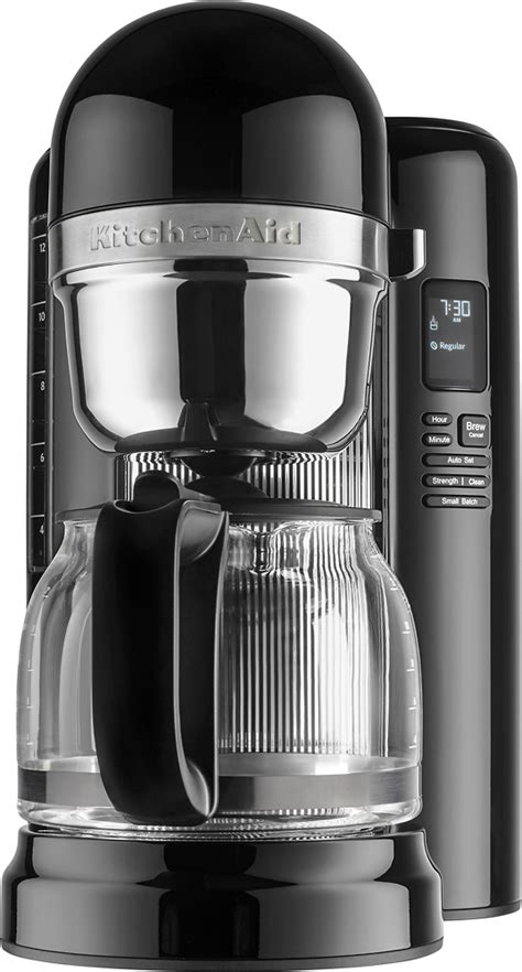 Questions And Answers Kitchenaid 12 Cup Coffee Maker Onyx Black Kcm1204ob Best Buy