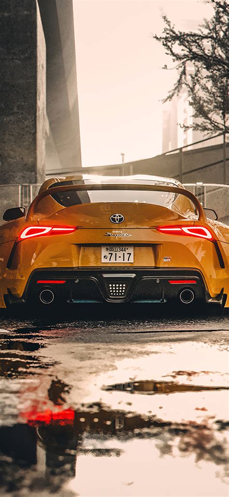 1125x2436 Toyota Supra Modified 4k Iphone Xsiphone 10iphone X Hd 4k