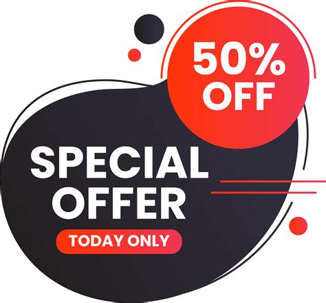 Special Offer Vector Png Special Offer Offer Photoshop Design Ideas