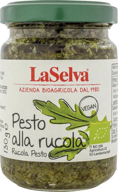 LaSelva Bio Pesto Z Rukolo 130 G Piccantino Slovenija