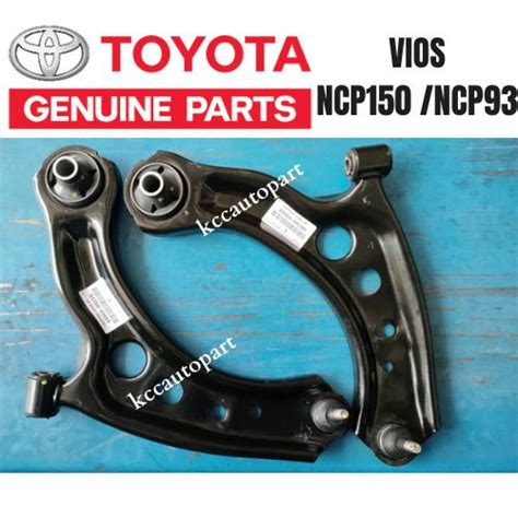 PAIR ORIGINAL TOYOTA VIOS NCP150 NCP93 LOWER ARM SET LEFT RIGHT