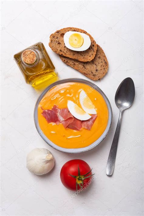 Salmorejo Cordobes T Pica Sopa De Tomate Espa Ol Similar Al Gazpacho