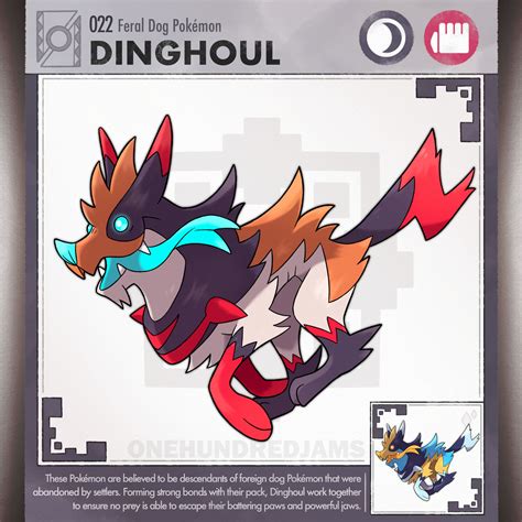 Fakemon Dinghoul By Onehundredjams On Deviantart