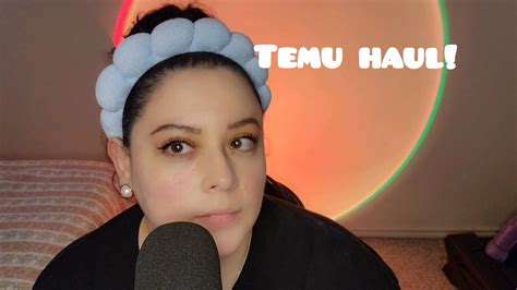 ASMR Temu Haul YouTube