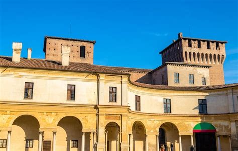 Premium Photo View Of Palazzo Ducale On Piazza Castello In Mantua Italy