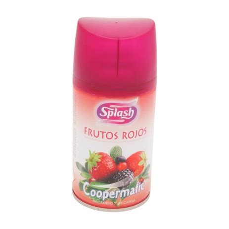 Splash Coopermatic Ambientador Frutos Rojos El Cash Online