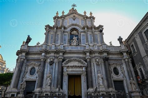 Basilica Cattedrale Di Sant Agata Catania Italy 46571871 Stock Photo