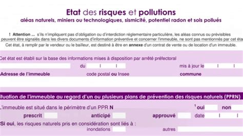 Tat Des Risques Et Pollutions Youtube