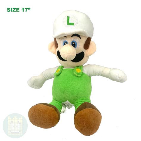 Super Mario Luigi Plushy (Large) – Video Game Champs