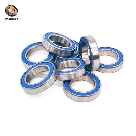 4Pcs 6802 2RS Bearing 15 24 5mm ABEC 7 Bicycle Pivot Repair Parts 6802