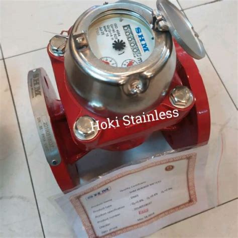 Promo Flow Meter SHM Flange 3inch DN 80 Meteran Air Limbah SHM Diskon