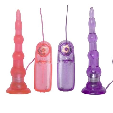 Plug Anal em Jelly Esferas e Vibração Multivelocidade Vip Mix