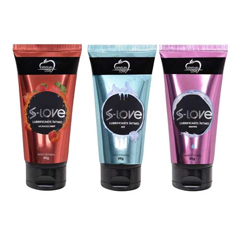 S Love Lubrificante Íntimo Funcional 60G Sensual Love Mercado Sex Produtos Eróticos