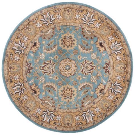 Safavieh Heritage Blue Traditional Rug Round Kroger