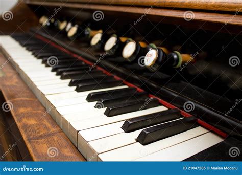 Organ keyboard stock photo. Image of musician, melodies - 21847286