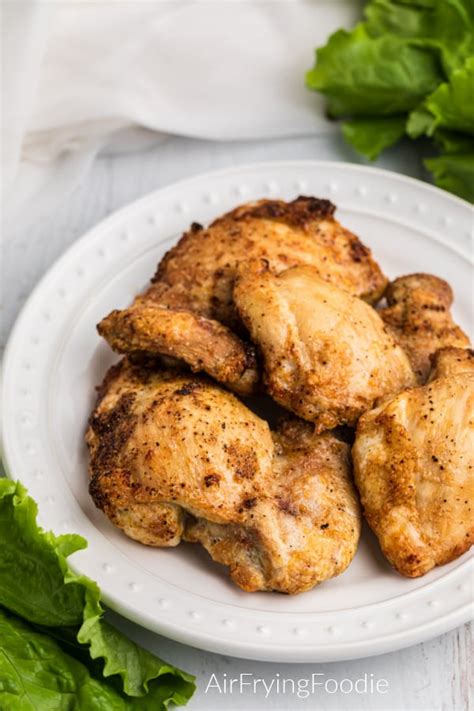 Easy Air Fryer Chicken Thighs Therecipecritic