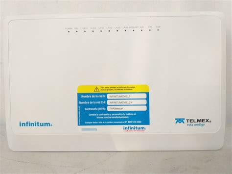 Busca Modem Telmex Infinitum Doble Banda Solo Para Fibra Optica A La