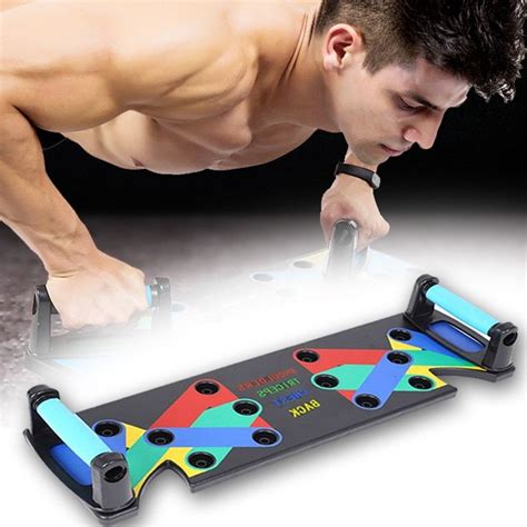 9 In 1 Push Up Rack Board Exercise At Home Body Building Comprehensive