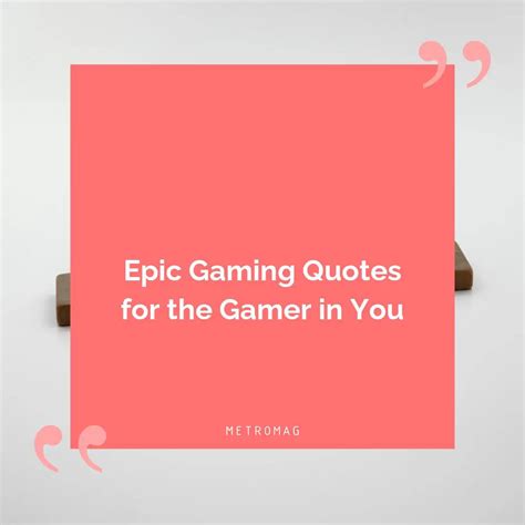 Updated 465 Epic Gaming Quotes For Savage Instagram Captions Metromag