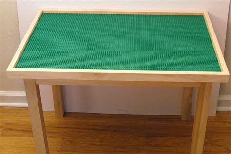 Large Lego Table 6 Plate Solid Wood 22 Tall