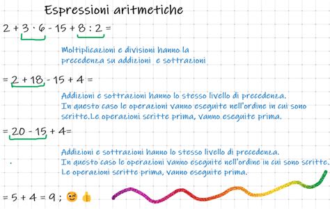 Come Si Eseguono Le Espressioni Matematica Facile